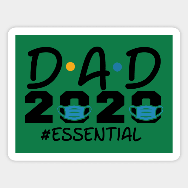 Dad 2020 Magnet by Shop Ovov